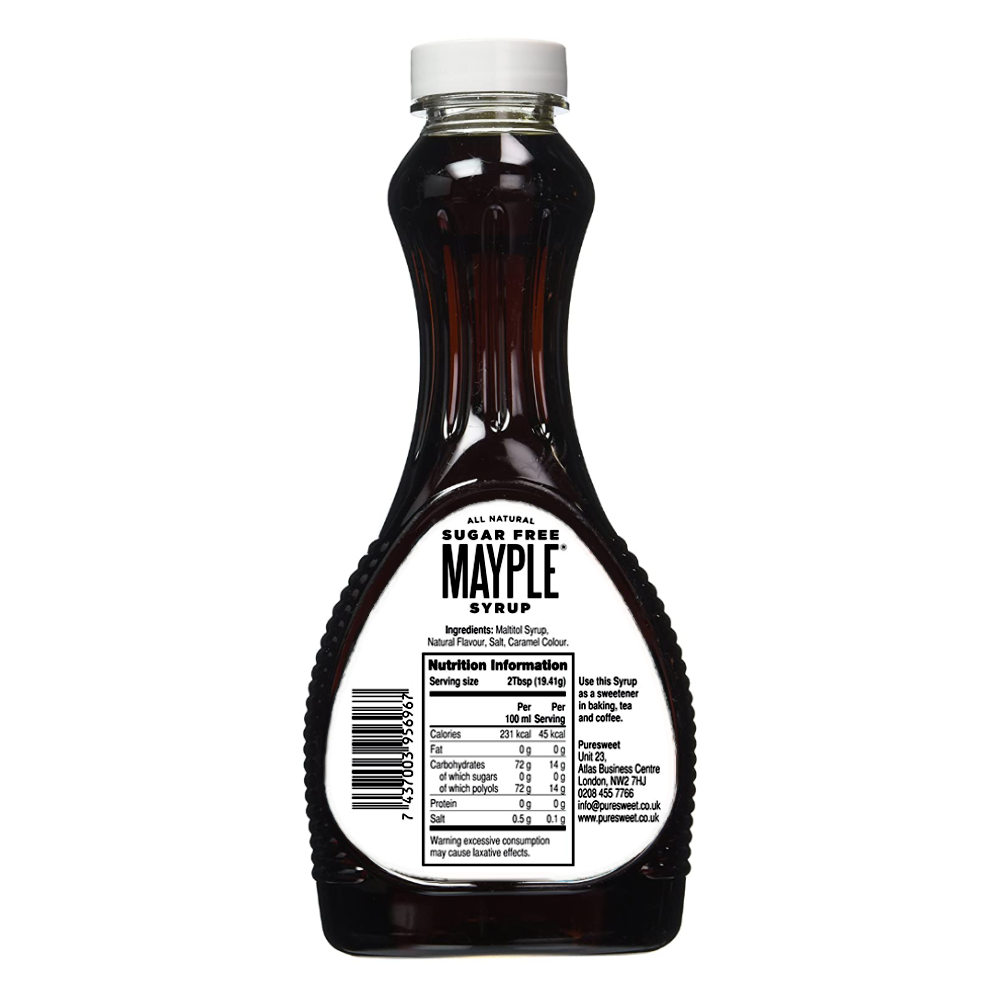 Mayple® Syrup by Puresweet 355ml (Sugar Free & Vegan)